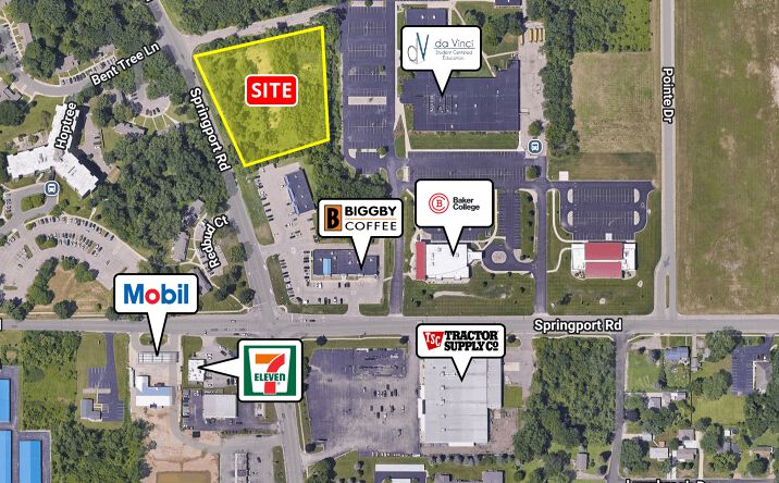 Pictures of Land property located at 2969 Springport Road, Jackson, MI 49202 for sales - image #1