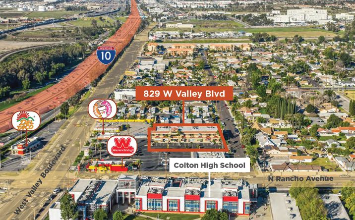 Pictures of Retail property located at 829 West Valley Boulevard, Colton, CA 92324 for sales - image #1
