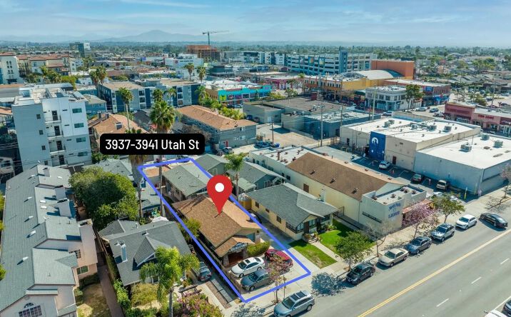 Pictures of Multifamily property located at 3937-3941 Utah, San Diego, CA 92104 for sales - image #1