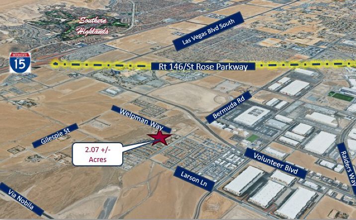 Pictures of Land property located at Welpman Way, Henderson, NV 89044 for sales - image #1