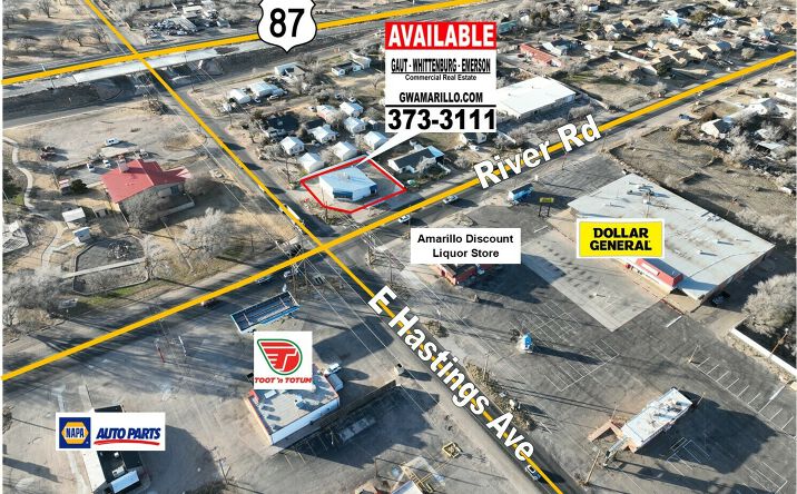 Pictures of Retail property located at 4001 River Rd, Amarillo, TX 79108 for sales - image #1
