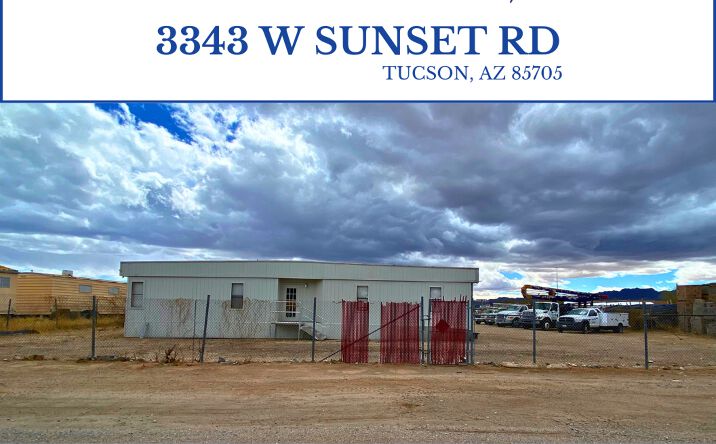 Pictures of Industrial property located at 3343 W Sunset Rd, Tucson, AZ 85705 for sales - image #1