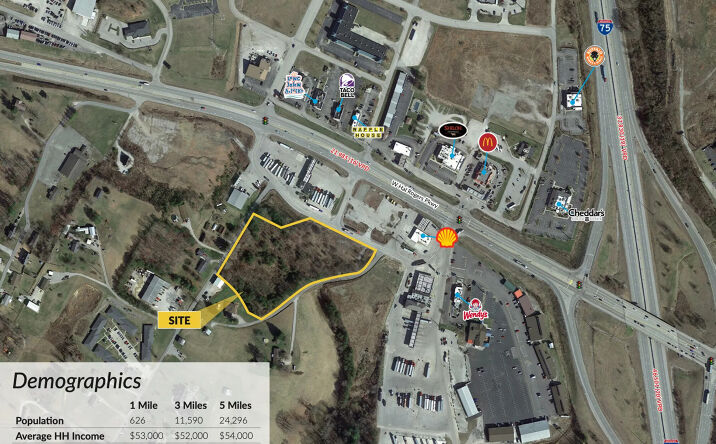 Pictures of Land property located at 226 Jerrys Rd, London, KY 40741 for sales - image #1