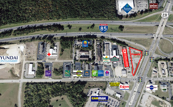 Pictures of Land property located at 1200 Eastern Blvd, Montgomery, AL 36117 for sales - image #1