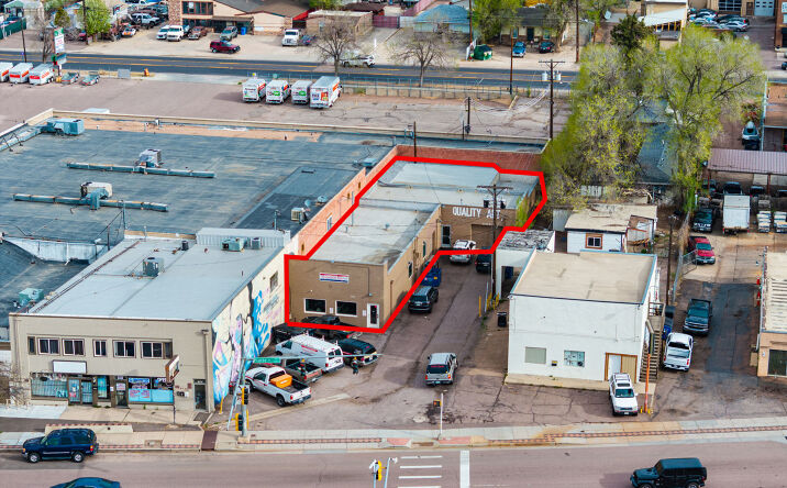 Pictures of Industrial, Office property located at 2336 E Platte Ave, Colorado Springs, CO 80909 for sales - image #1