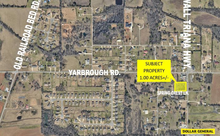 Pictures of Land property located at Spring Crest Ln, Harvest, AL 35749 for sales - image #1