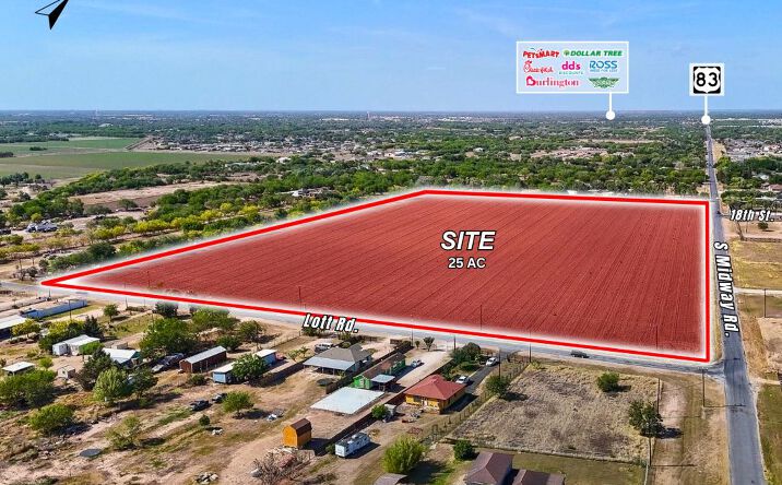 Pictures of Land property located at TBD Lott Rd., Donna, TX 78537 for sales - image #1