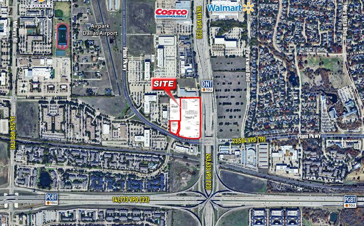 Pictures of Industrial, Land property located at NWC of Plano Pkwy and Dallas Pkwy, Plano, TX 75093 for sales - image #1