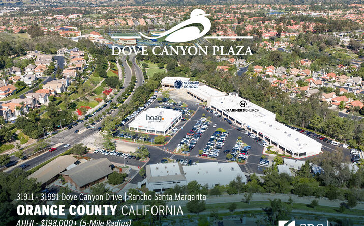 Pictures of Retail property located at 31911-31991 Dove Canyon Drive, RAncho Santa MArgarita, CA 92789 for sales - image #1