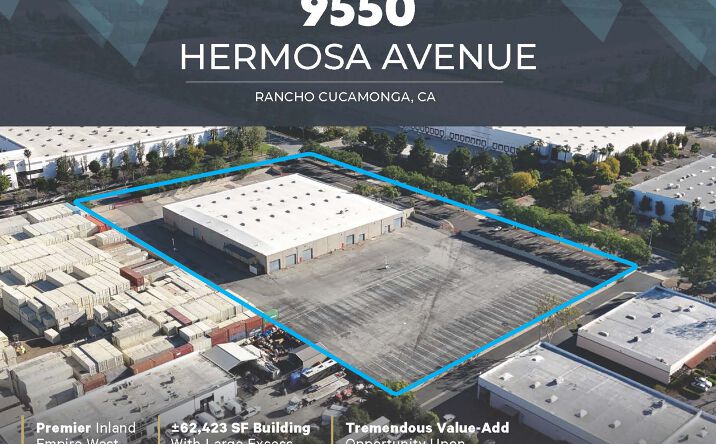 Pictures of Industrial property located at 9550 Hermosa Ave, Rancho Cucamonga, CA 91730 for sales - image #1