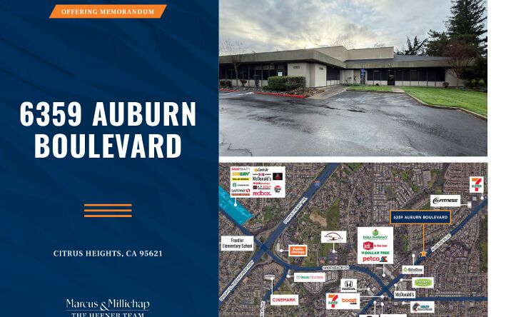 Pictures of Office property located at 6359 Auburn Blvd, Citrus Heights, CA 95621 for sales - image #1