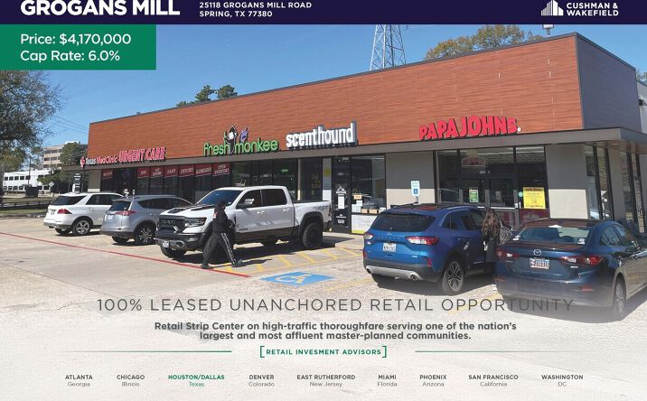 Pictures of Retail property located at 25118 Grogans Mill Road, Spring, TX 77380 for sales - image #1