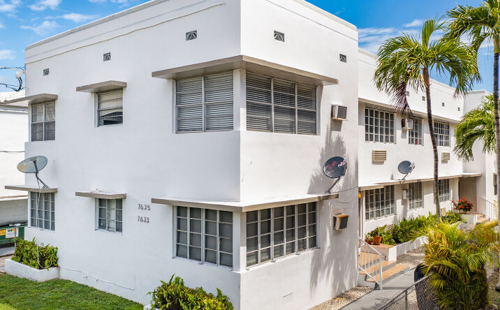 Pictures of Multifamily property located at 7633 Dickens Ave, Miami Beach, FL 33141 for sales - image #1
