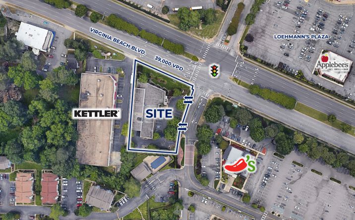 Pictures of Retail property located at 4097 Virginia Beach Blvd, Virginia Beach, VA 23452 for sales - image #1