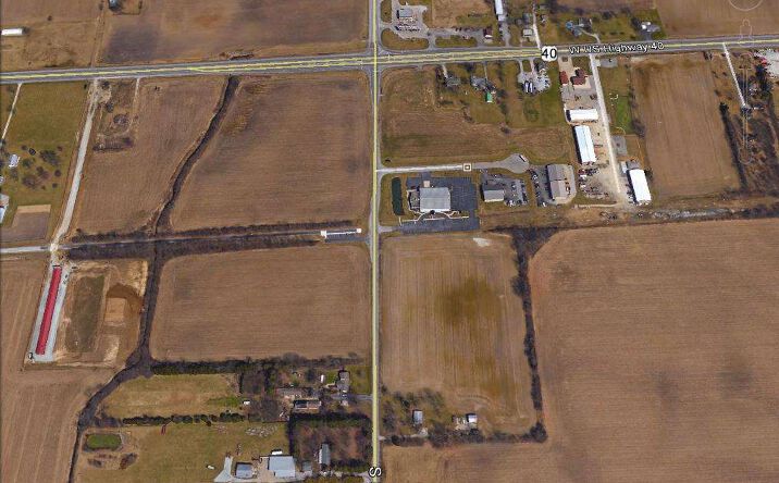 Pictures of Land property located at SW Corner of Us 40 & Mt Comfort Road, Cumberland, IN 46140 for sales - image #1