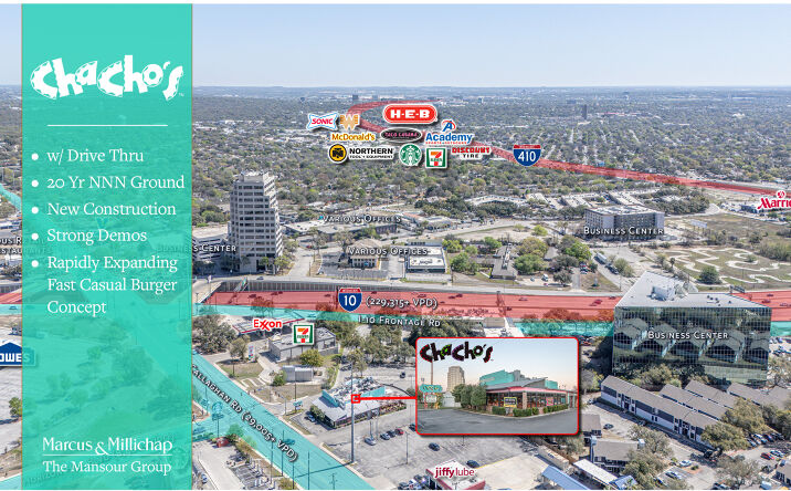 Pictures of Retail property located at 7870 Callaghan Rd, San Antonio, TX 78229 for sales - image #1