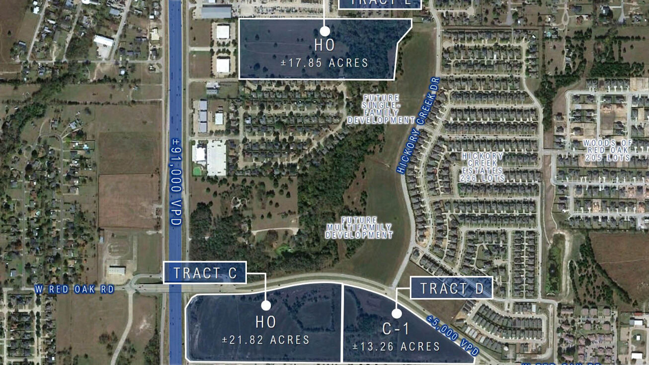 I35E & W Red Oak Rd., Red Oak, TX 75154 Land for Sale Red Oak