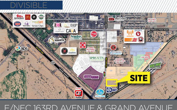 Pictures of Land, Retail, Office property located at 22231 N 162nd Dr, Surprise, AZ 85387 for sales - image #1