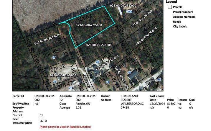 Pictures of Land, Mixed Use, Mobile Home Park, Multifamily property located at St Pauls Ln, Bishopville, SC 29010 for sales - image #1