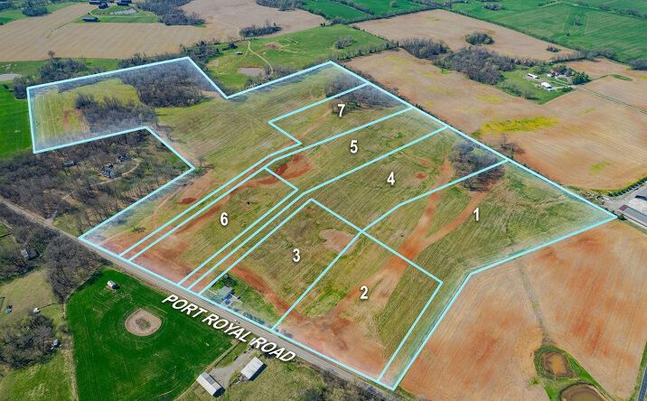 Pictures of Land property located at 1788 Port Royal Rd, Clarksville, TN 37043 for sales - image #1
