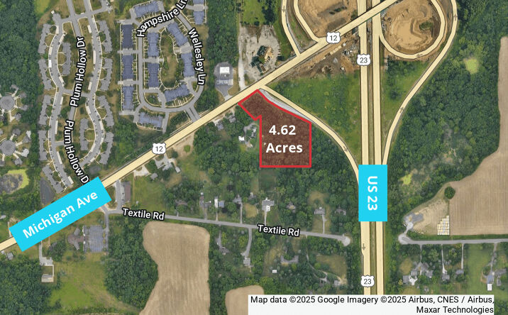 Pictures of Land property located at 5831 W Michigan Ave, Ypsilanti, MI 48197 for sales - image #1