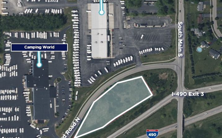 Pictures of Land property located at 1007 Sanford Rd N, Churchville, NY 14428 for sales - image #1