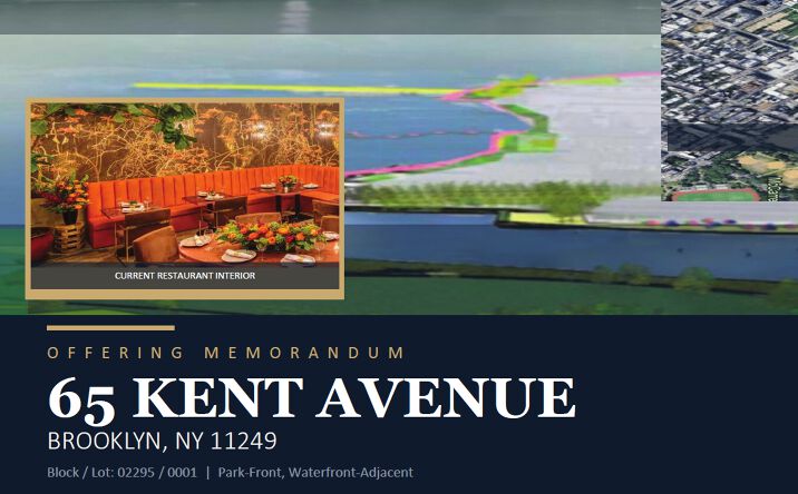 Pictures of Retail property located at 65 Kent Ave, Brooklyn, NY 11249 for sales - image #1