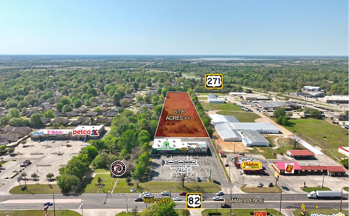 Pictures of Land property located at 3850 Lamar Ave, Paris, TX 75462 for sales - image #1