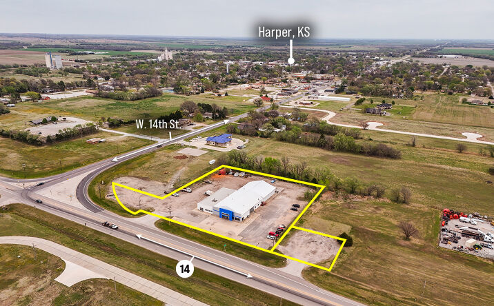 Pictures of Office, Mixed Use property located at 890 KS-14, Harper, KS 67058 for sales - image #1