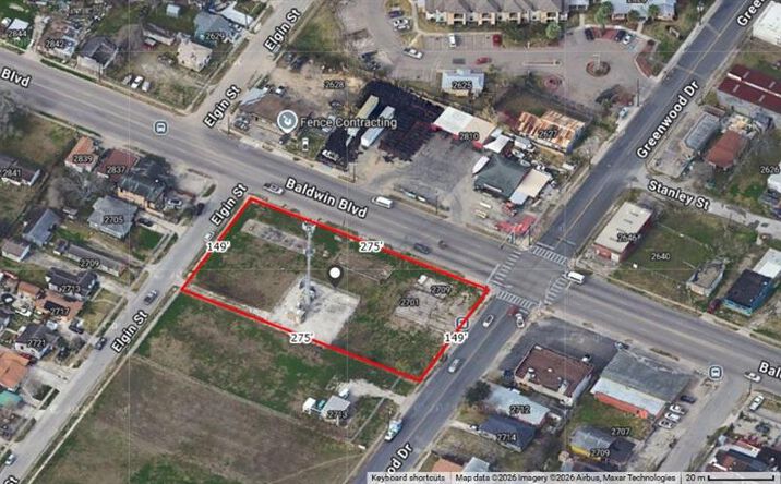 Pictures of Land property located at 2701 Greenwood Dr, Corpus Christi, TX 78405 for sales - image #1