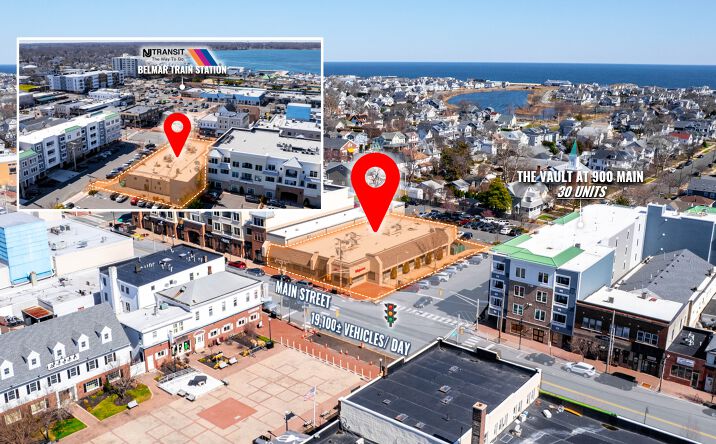 Pictures of Retail property located at 810 Main St, Belmar, NJ 07719 for sales - image #1