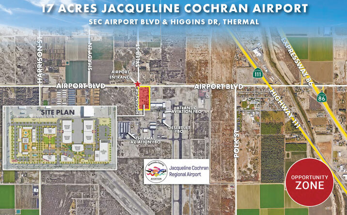 Pictures of Land property located at 86155 Airport Blvd, Thermal, CA 92274 for sales - image #1