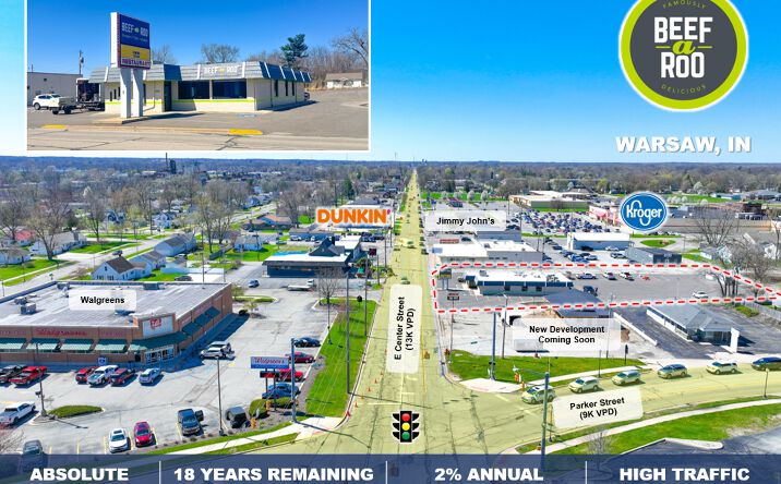 Pictures of Retail property located at 2401 E Center St, Warsaw, IN 46580 for sales - image #1
