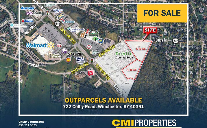 Pictures of Land property located at 722 Colby Road, Winchester, KY 40391 for sales - image #1