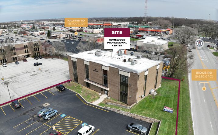 Pictures of Office property located at 900 Ridge Road, Homewood, IL 60430 for sales - image #1