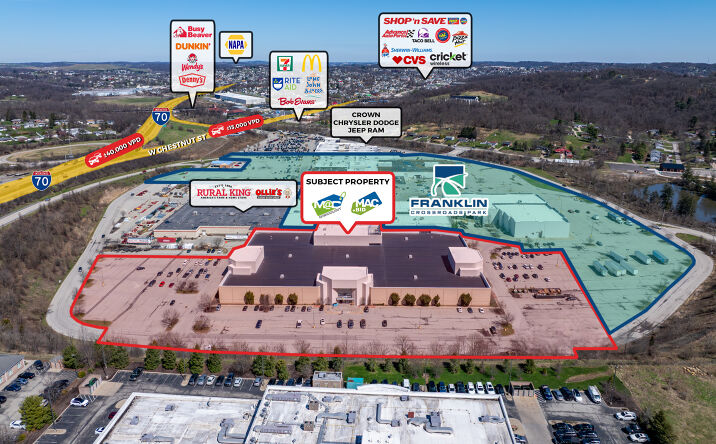 Pictures of Industrial, Retail property located at 1500 W Chestnut Street, Washington, PA 15301 for sales - image #1