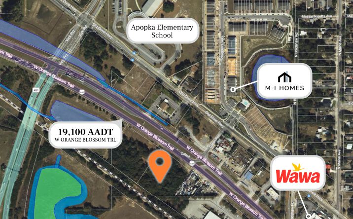 Pictures of Land property located at 644 W Orange Blossom Trail, Apopka, FL 32712 for sales - image #1