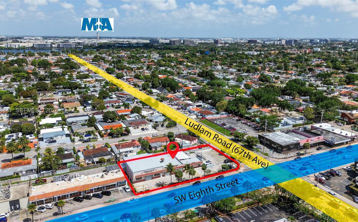 Pictures of Land, Industrial property located at 6701 SW 8th St, Miami, FL 33144 for sales - image #1