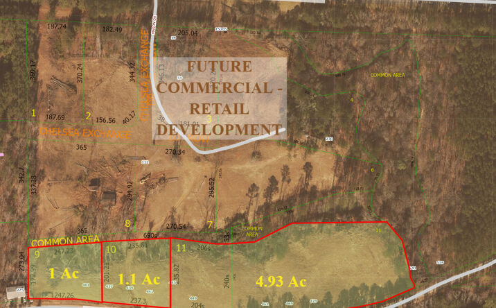 Pictures of Land property located at 541 County Road 440, Chelsea, AL 35043 for sales - image #1