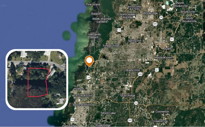 Pictures of Land property located at 18921 & 18915 Aripeka Rd, Hudson, FL 34667 for sales - image #1