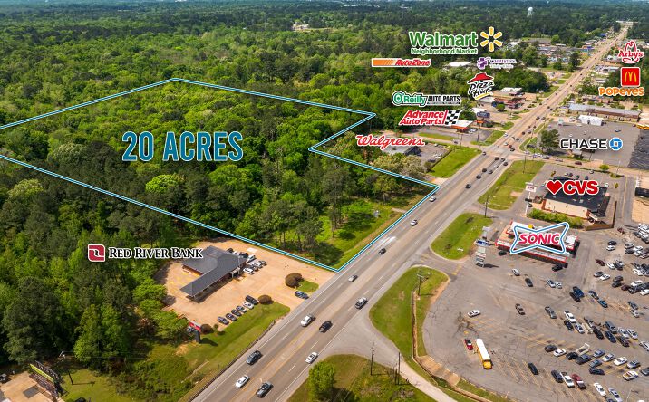 Pictures of Land property located at LA-28, Pineville, LA 71360 for sales - image #1