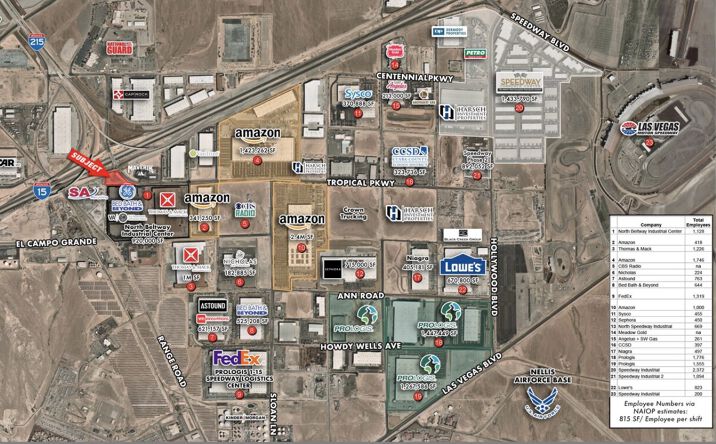 Pictures of Land, Retail property located at 5450 E Tropical Pkwy, Las Vegas, NV 89115 for sales - image #1