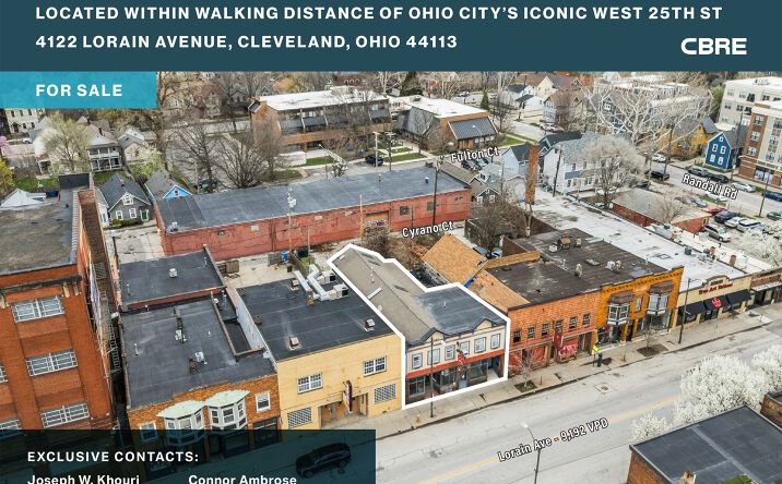 Pictures of Mixed Use, Multifamily, Retail property located at 4122 Lorain Avenue, Cleveland, OH 44113 for sales - image #1