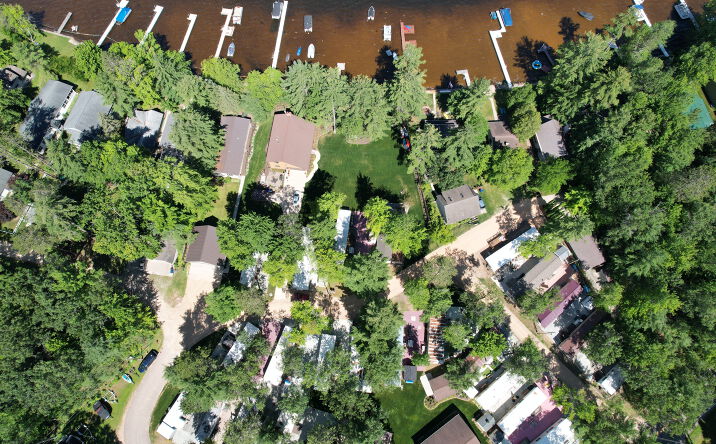 Pictures of Hospitality, Mobile Home Park property located at 6575 Lake Dr, Shawano, WI 54166 for sales - image #1