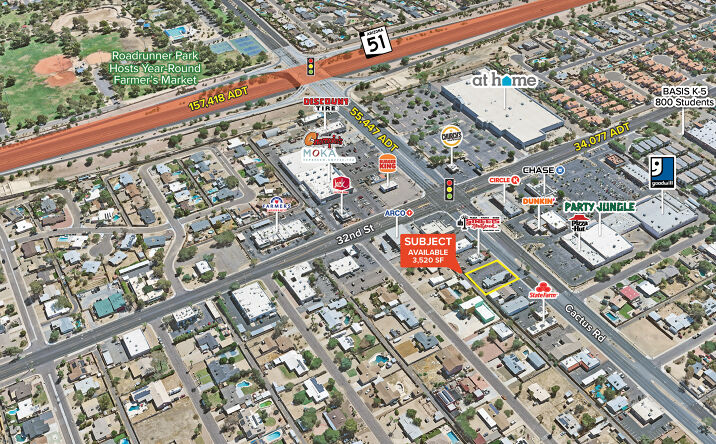 Pictures of Retail property located at 3114 E Cactus Rd, Phoenix, AZ 85032 for sales - image #1