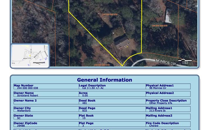 Pictures of Multifamily property located at 58 Monroe Cir, Cheraw, SC 29520 for sales - image #1