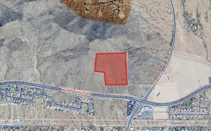 Pictures of Land property located at N 83rd Ave & W Happy Valley Rd, Peoria, AZ 85383 for sales - image #1