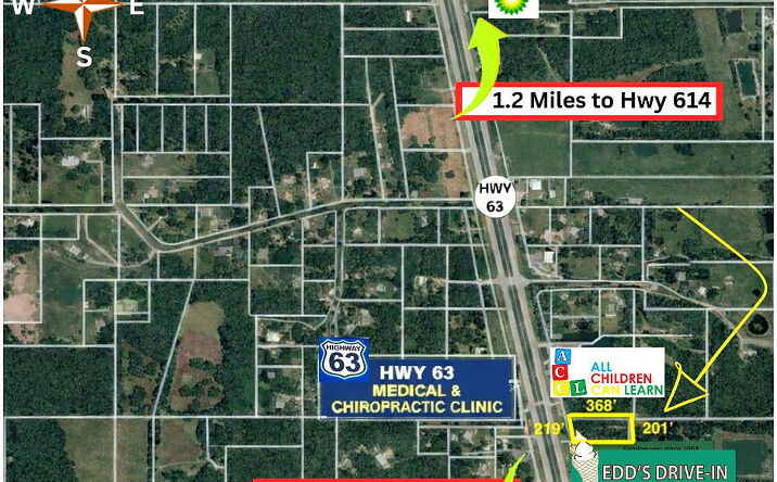 Pictures of Land, Mixed Use property located at 19506 Highway 63, Moss Point, MS 39562 for sales - image #1