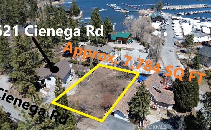 Pictures of Land property located at 627 Cienega, Big Bear Lake, CA 92315 for sales - image #1