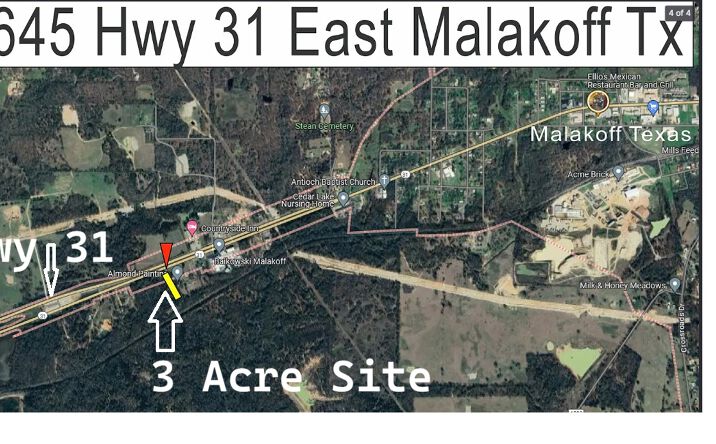 Pictures of Land property located at 1645 E Royall Blvd, Malakoff, TX 75148 for sales - image #1